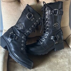Harley Davidson Women's Eda 10" Lace Up Boot